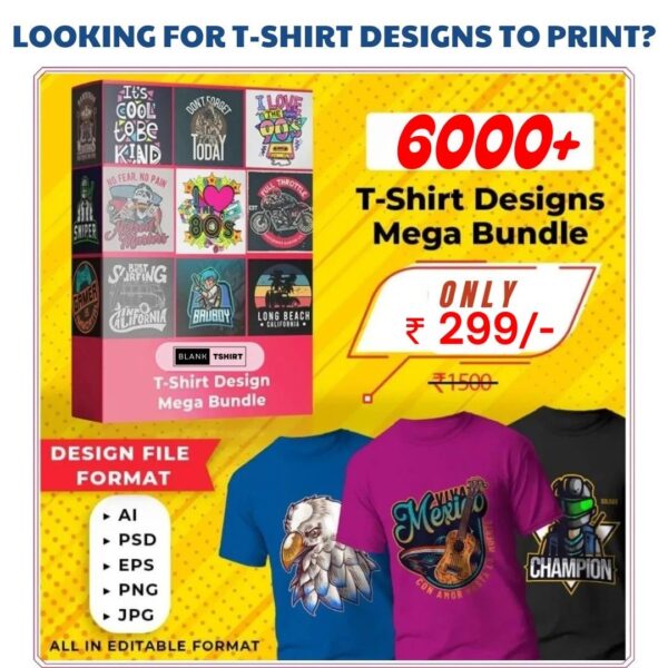 6000+ T shirt design Bundle